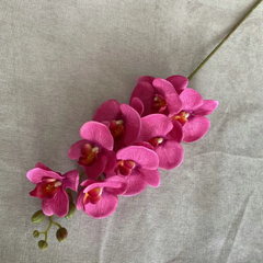 ARTIFICIAL ORCHID FLOWERS HEAD 8 PCS SET