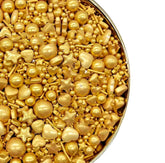 MIXED GOLD SPRINKLES 125G