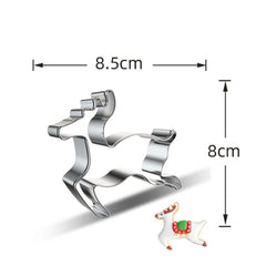 ASSORTED CHRISTMAS THEME COOKIE CUTTER SET 16 PCS