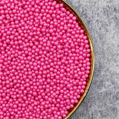 HOT PINK SUGAR PEARLS 15 GMS