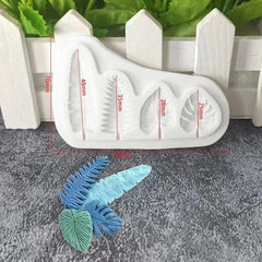 TINY ASSORTED LEAVES MOULD