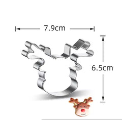 ASSORTED CHRISTMAS THEME COOKIE CUTTER SET 16 PCS