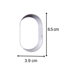 CAPSULE PILL / OVAL COOKIE CUTTER 1 PCS