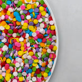 RAINBOW CONFETTI SPRINKLES 125GMS