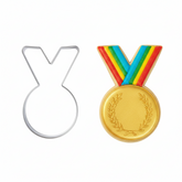 MEDAL WITH RIBBON COOKIE CUTTER 1 PCS