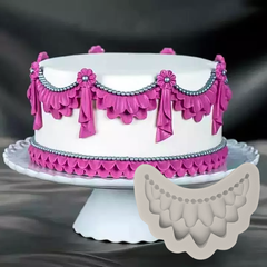 DOUBLE DRAPE BORDER MOULD (CURVED)