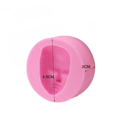 SLIM HUMAN FACE MOULD