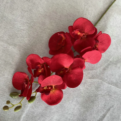 ARTIFICIAL ORCHID FLOWERS HEAD 8 PCS SET