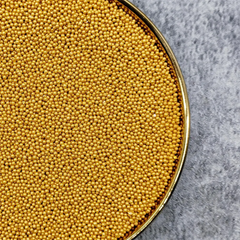 GOLD SUGAR PEARLS 15 GMS