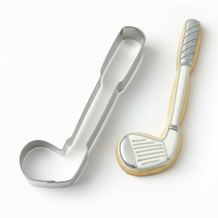 golf club-shaped cookie cutter