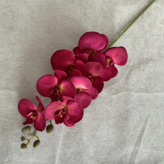 ARTIFICIAL ORCHID FLOWERS HEAD 8 PCS SET