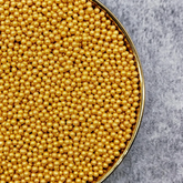 GOLD SUGAR PEARLS 15 GMS