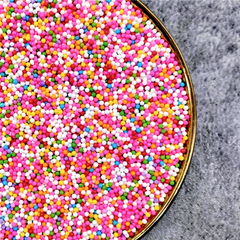 RAINBOW NON PA2MM SUGAR PEARLS 15G