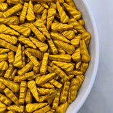 GOLD UNICORN HORN SPRINKLES 125GMS