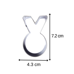 MEDAL WITH RIBBON COOKIE CUTTER 1 PCS