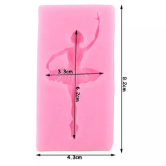 MINI BALLERINA LOOKING IN FRONT MOULD A