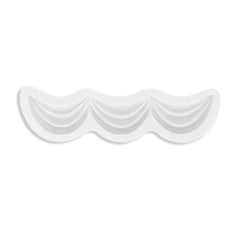 FABRIC DOUBLE DRAPE BORDER MOULD (CURVED)