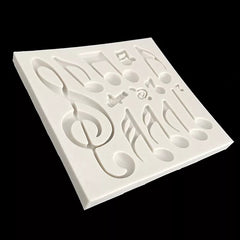 MUSIC NOTES MOULD