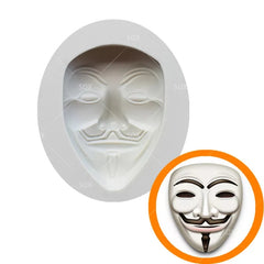 MINI V FOR VENDETTA MASK MOULD