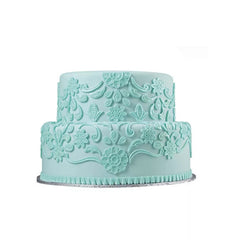 LEAFY SCROLLS AND LACE BORDER MOULD