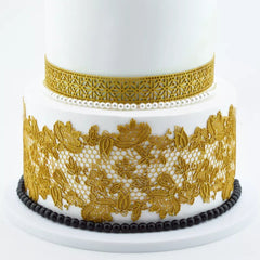 FLOWERS CAKE LACE MAT