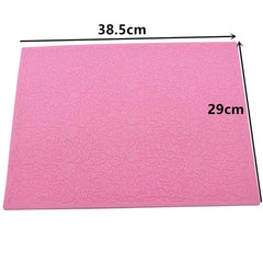 MESH ROSE FLOWERS CAKE LACE MAT