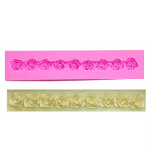 TINY ROSES BORDER MOULD 9PCS