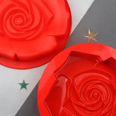 EXTRA LARGE 3D ROSE HEAD CHOCOLATE MOUSSE MOULD