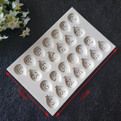 BALLOON WITH ALPHABET MOULD