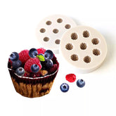 BLUEBERRY AND RASPBERRY FRUITS MOULD 1PC