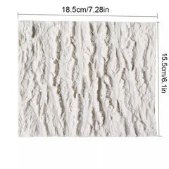 TREE BARK MOULD (WIDE BURROWS)