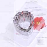 STAINLESS STEEL SIMPLE PEONY PETAL CUTTER SET