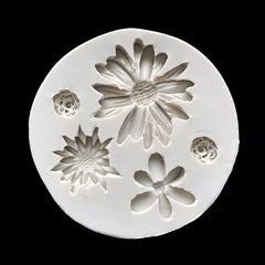 DAISY AND OTHER FLOWERS MOULD