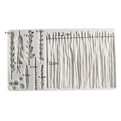 MEADOW WITH TALL GRASS & LAVENDER BORDER MOULD