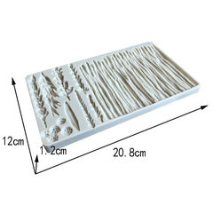 MEADOW WITH TALL GRASS & LAVENDER BORDER MOULD