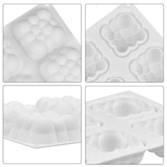 MINI CLOUD CHOCOLATE MOUSSE MOULD 6 PCS