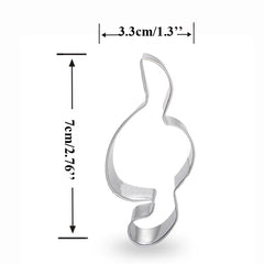 ASSORTED MUSIC COOKIE CUTTERS SET 6PCS