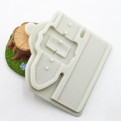 LARGE SANTA BELT WITH BUCKLE MOULD