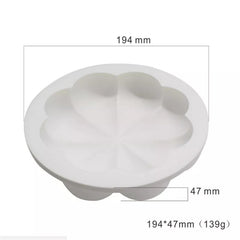 FLEUR CHOCOLATE MOUSSE MOULD (BLACK)