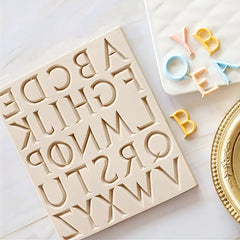 GAME OF THRONES FONT ALPHABET MOULD