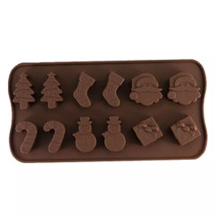 CHRISTMAS THEMED CHOCOLATE MOULD