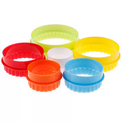 ROUND COOKIE CUTTER SET 6PCS