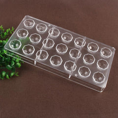 MINI DIAMOND PRALINE POLYCARBONATE CHOCOLATE MOULD 21 CAVITY