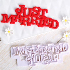 JUST MARRIED CUTTER
