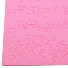 ROSES BORDER CAKE LACE MAT (LARGE)