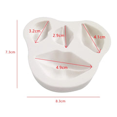 LIPS MOULD 4 PCS