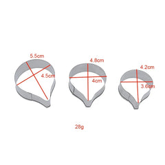 LISIANTHUS/EUSTOMA FLOWER PETAL CUTTERS SET A332