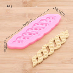 EUROPEAN RHINESTONES BORDER MOULD