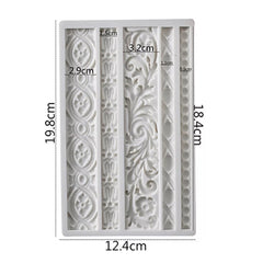 MURALS BORDER MOULD 5PCS