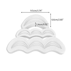 FABRIC DOUBLE DRAPE BORDER MOULD (CURVED)